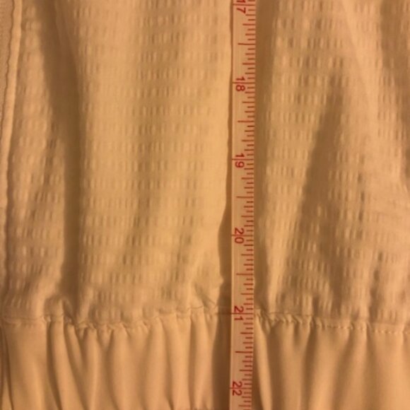 Like New Lululemon White Zip Up Jacket - Picture 7 of 8